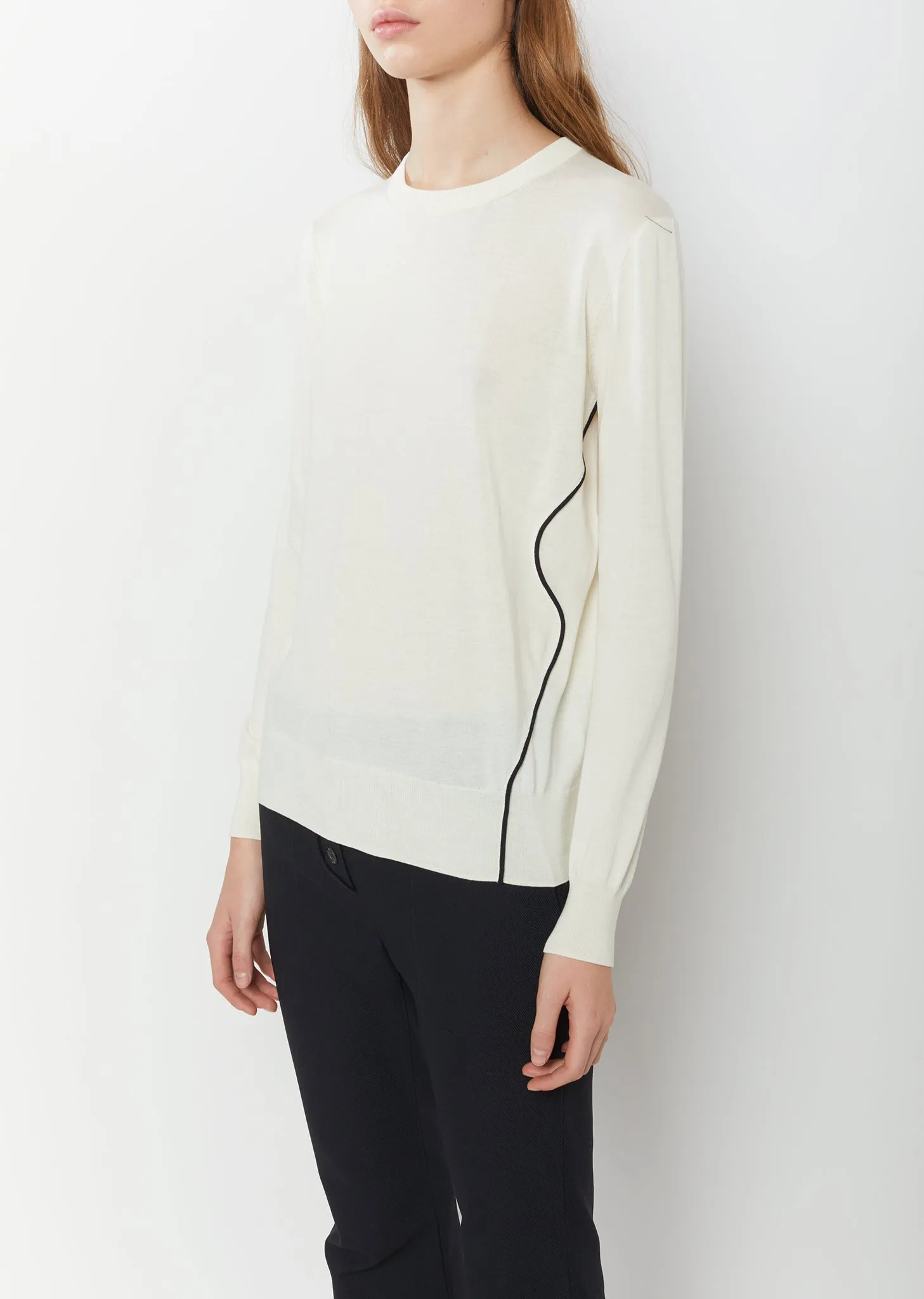 Lightweight Cotton Silk Sweater