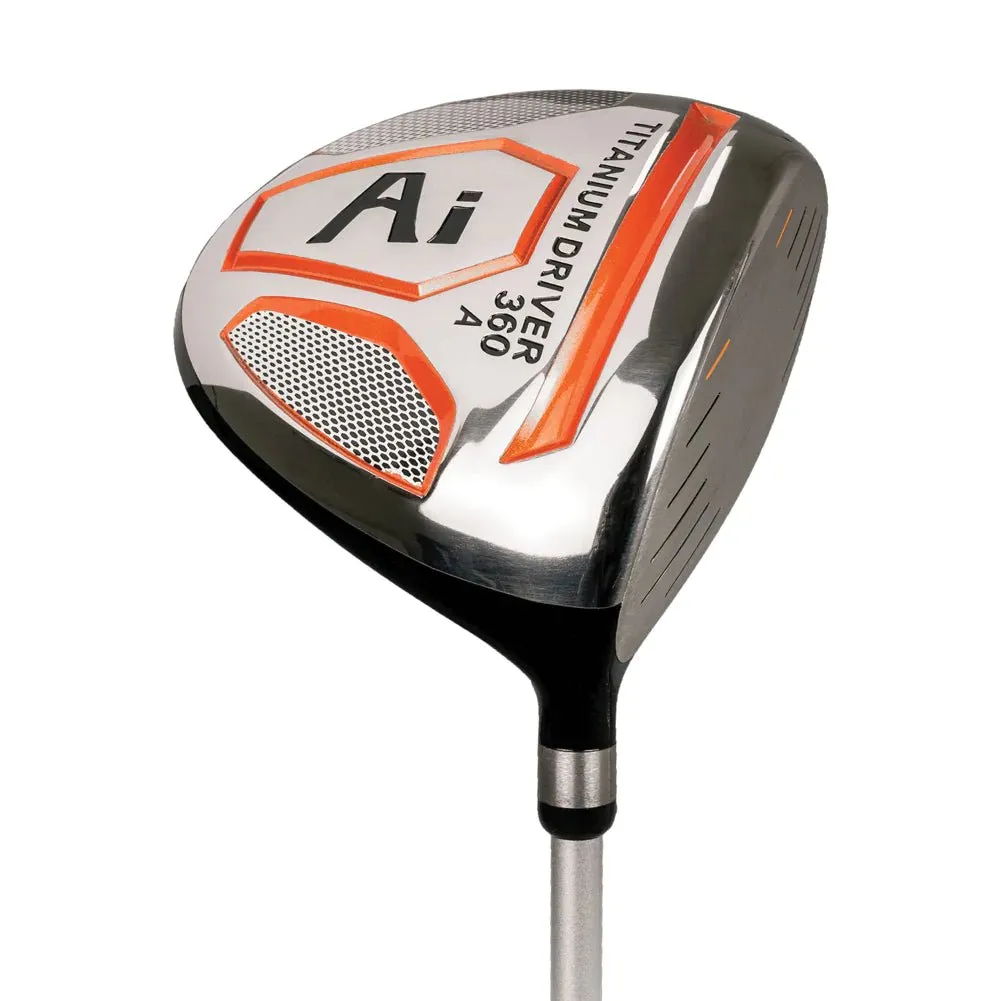 Lynx Junior AI Ready to Play Half Golf Set | Orange 51"-54"