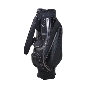 MAJESTY Silver Logo 9" Caddie Bag (Black)