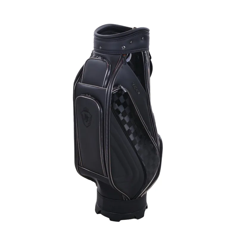 MAJESTY Silver Logo 9" Caddie Bag (Black)