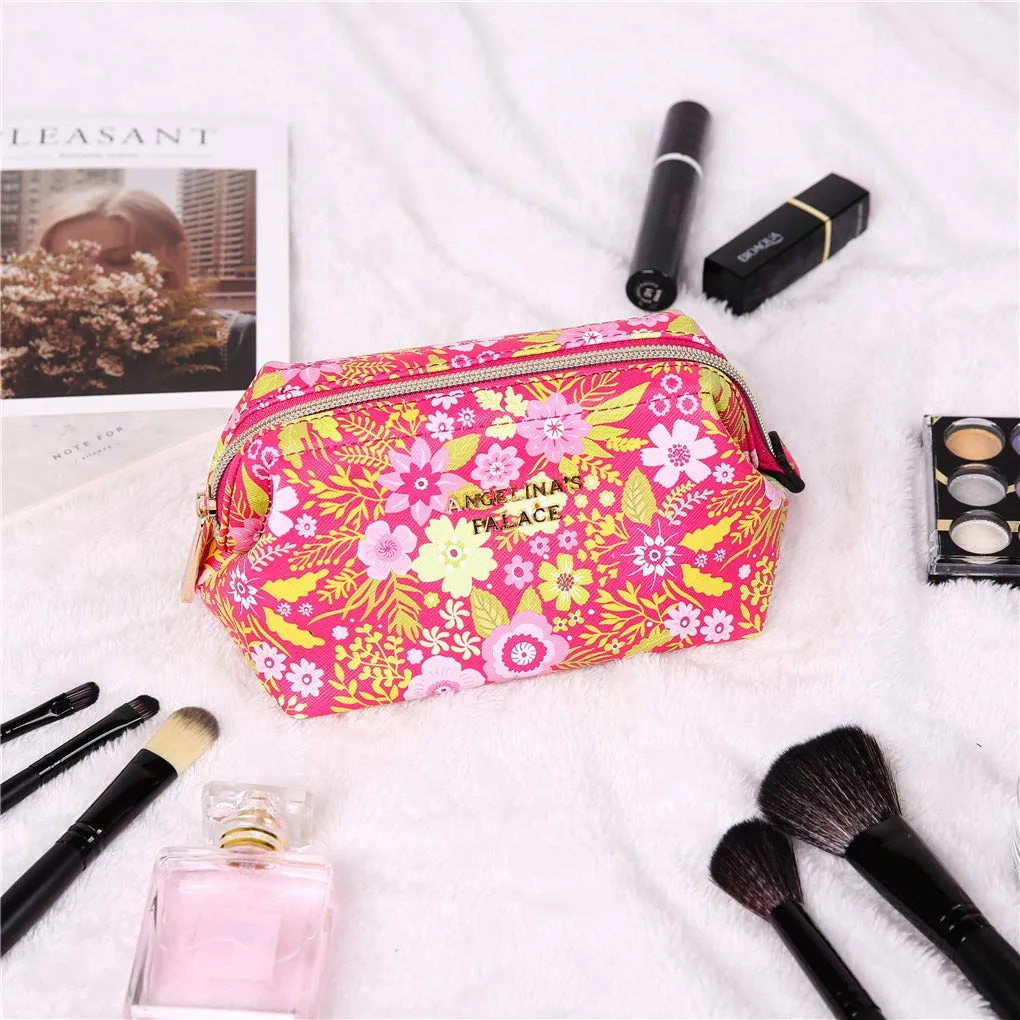 Makeup Bag Blossom Fuschia