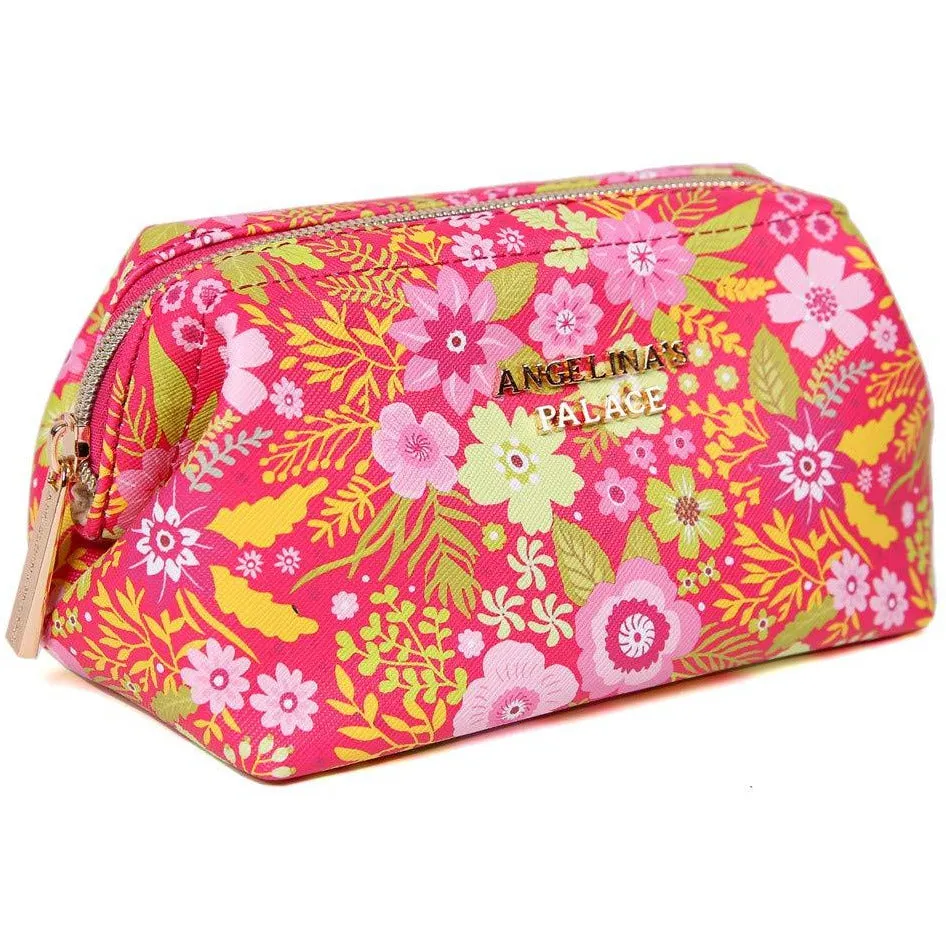 Makeup Bag Blossom Fuschia