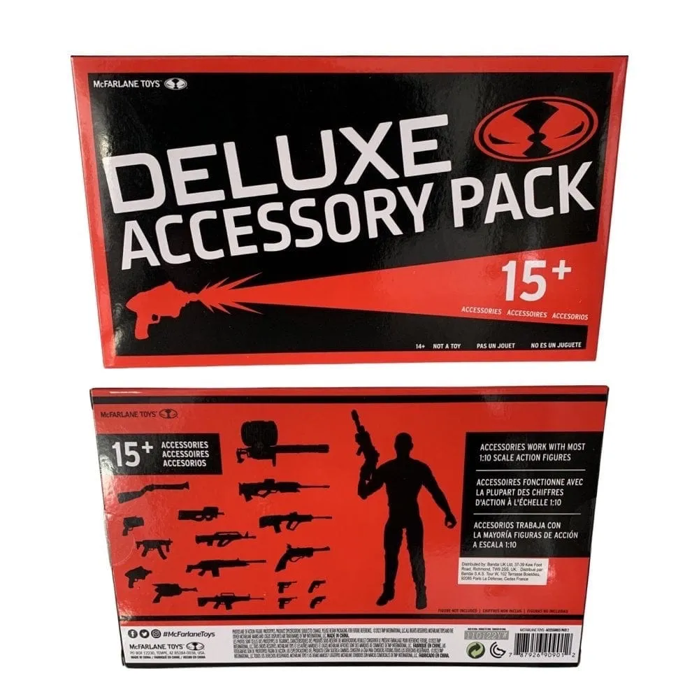 McFarlane Toys Accessory Pack #2 Weapons Guns 17 Piece for 7-inch 1:10 Scale