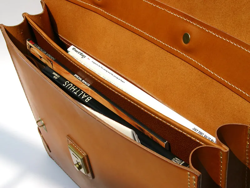 Mens Leather Large Work Handbag Briefcase Pattern Leather Pattern Business Bag Leather Craft Pattern