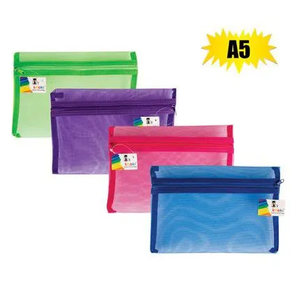 Mesh Pencil Case Color