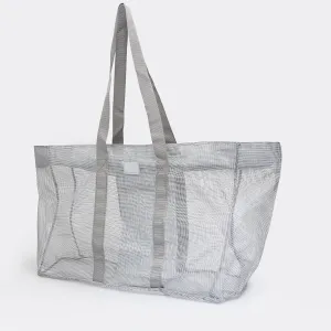 Meshie Jumbo Beach Bag SILVER