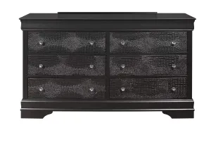 Metallic Grey Pompei Dresser