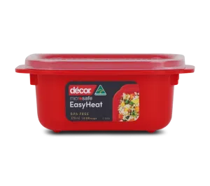 Microwavable Container, Oblong, 375ml