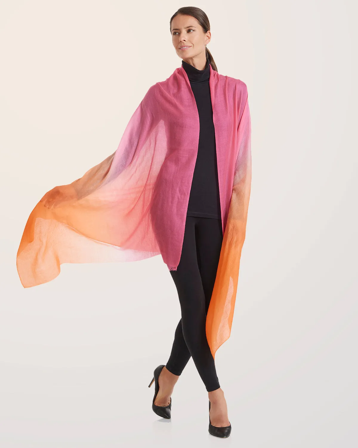 Monaco Lightweight Cashmere Wrap