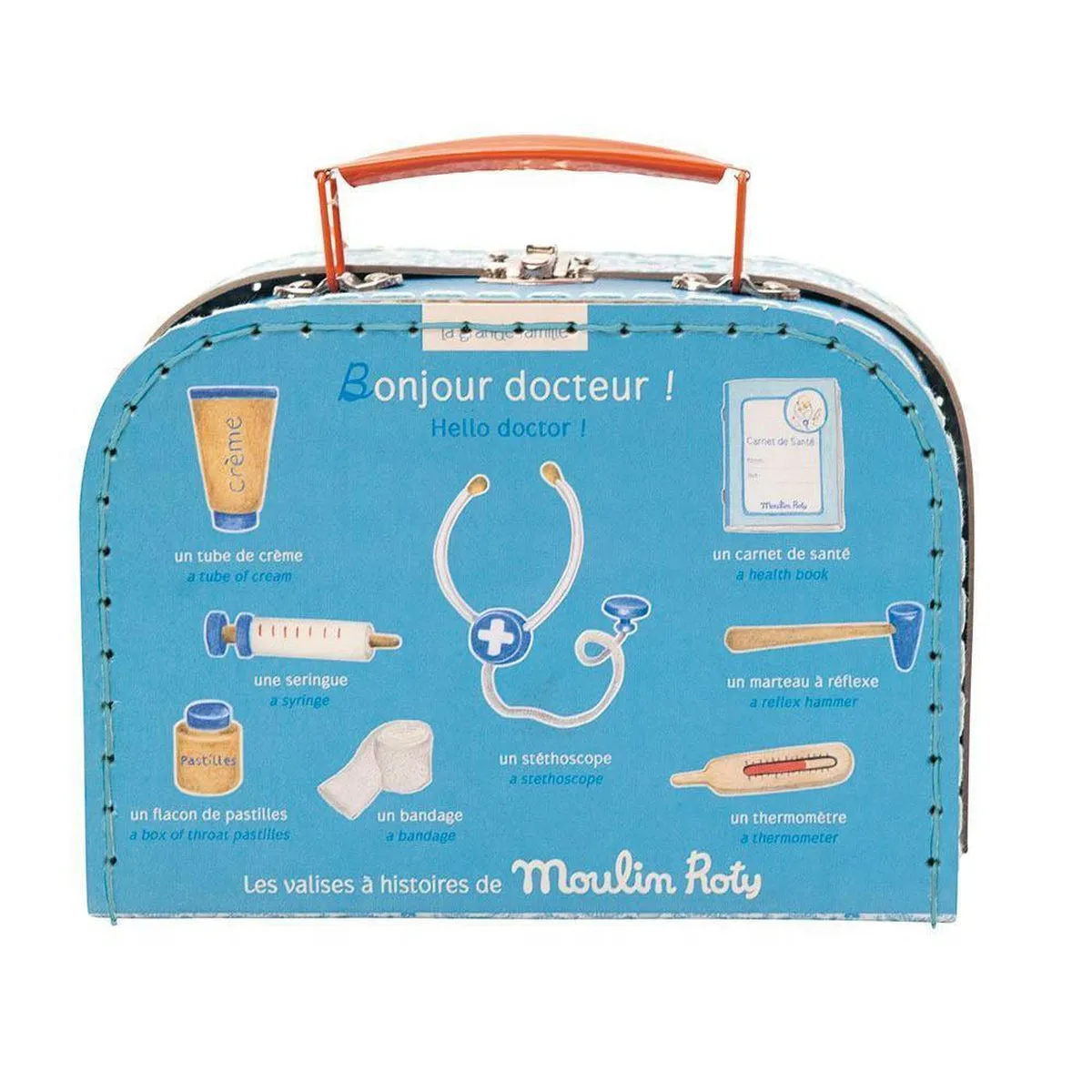 Moulin Roty doctor kit in suitcase