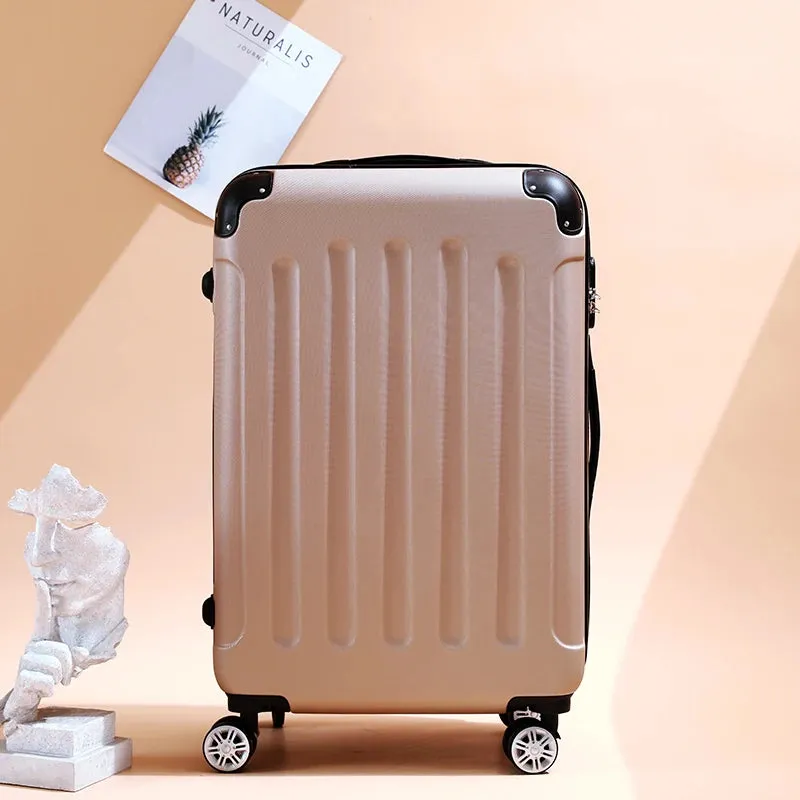 New Arrival Customized luggage set with Universal wheels travel bags trolley case ABS Suitcase travel case