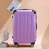 New Arrival Customized luggage set with Universal wheels travel bags trolley case ABS Suitcase travel case