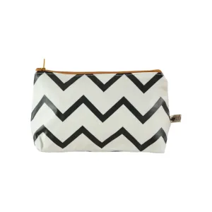 nobodinoz Pencil Case Capri Zigzag Black