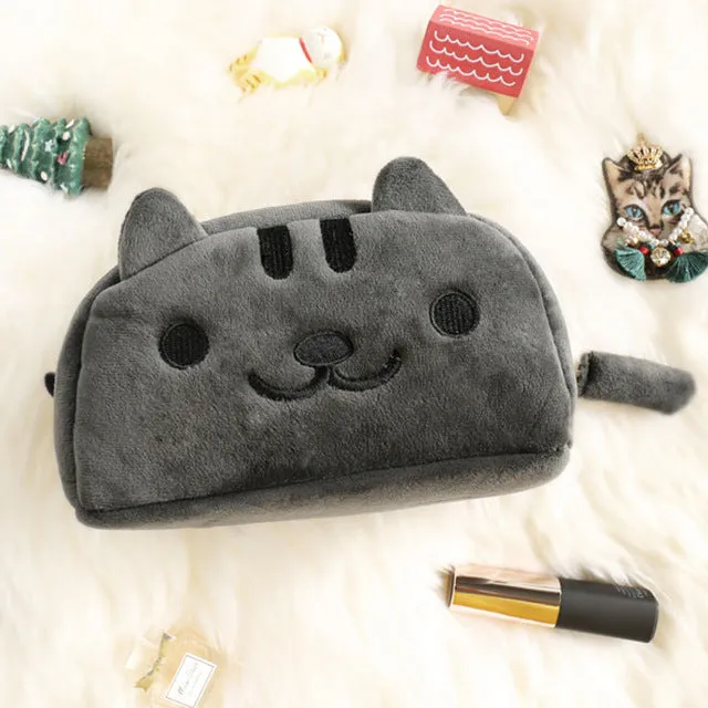 Nyanko Plush Pencil Case