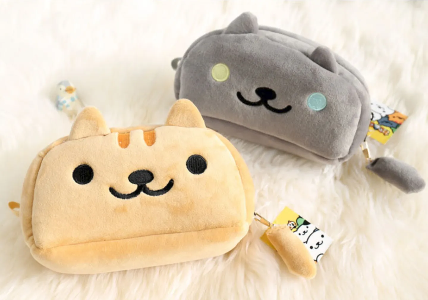 Nyanko Plush Pencil Case