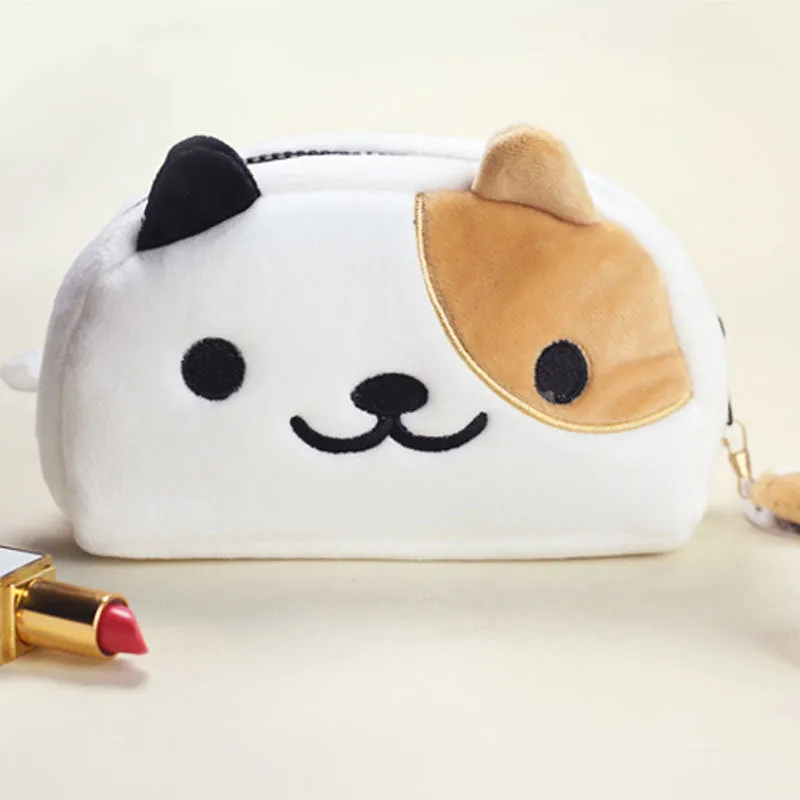 Nyanko Plush Pencil Case