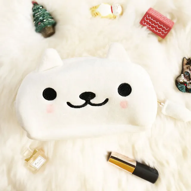 Nyanko Plush Pencil Case