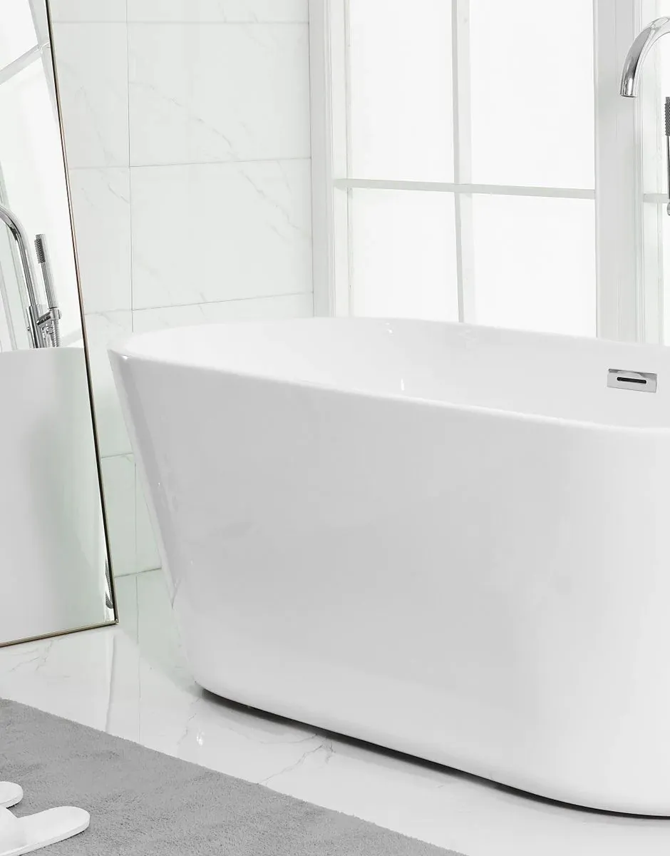 Odette 65" Soaking Roll Top Bathtub