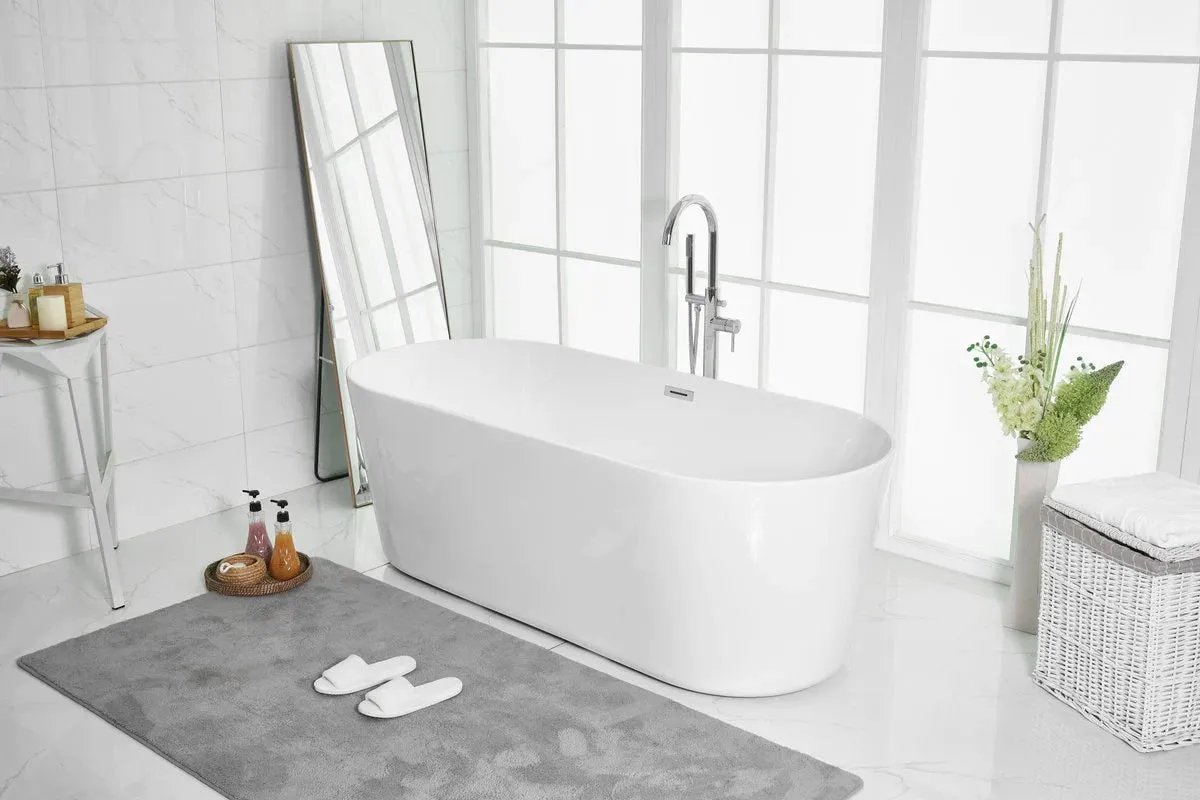 Odette 71" Soaking Roll Top Bathtub