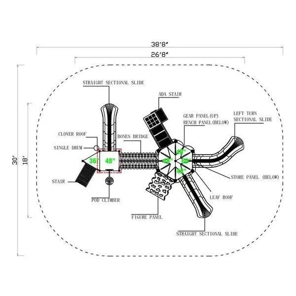 PD-20756 | Commercial Playground Equipment