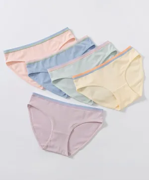 Peaches n' Cream Cotton 5-pack Mini Panties