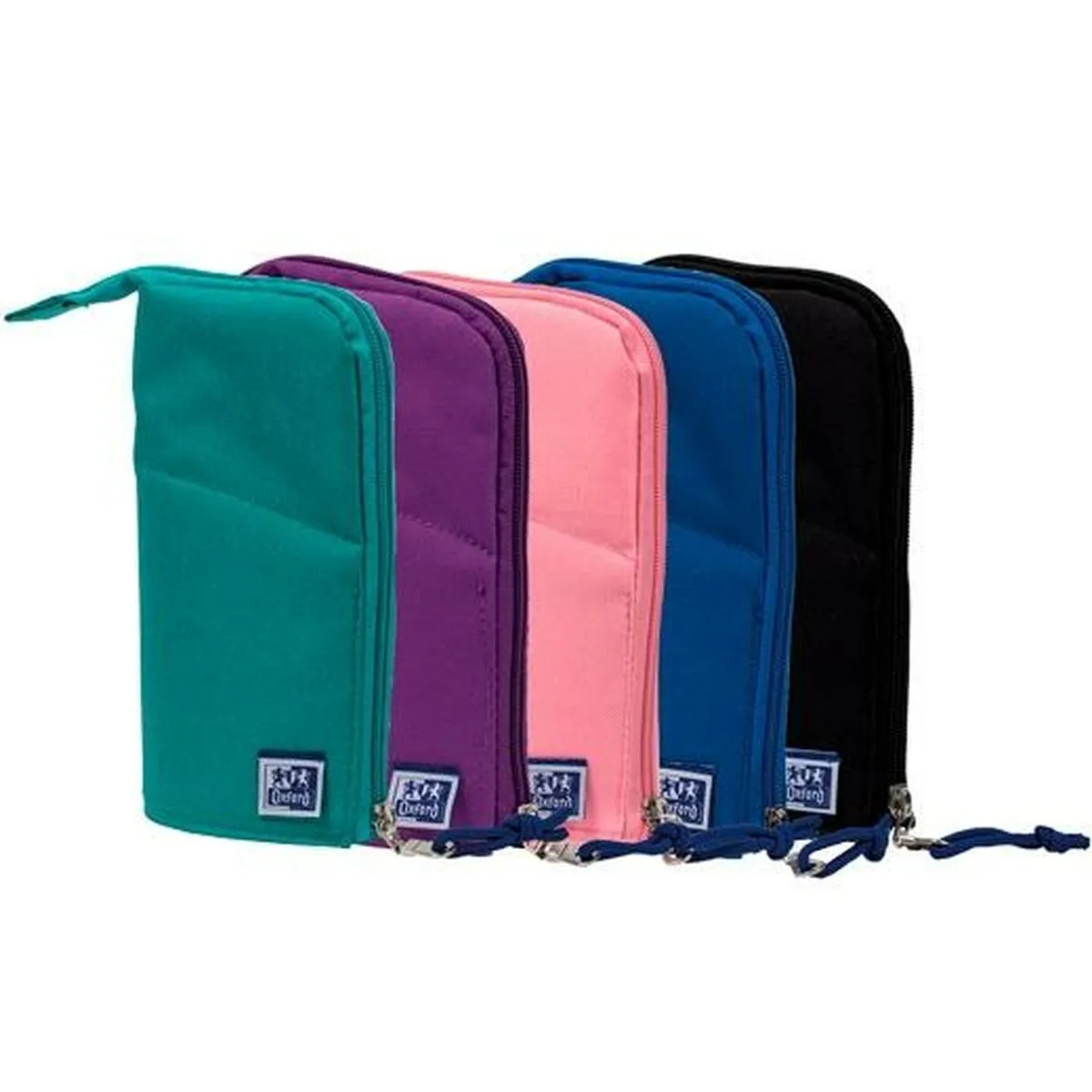 Pencil Holder Case Oxford Kangoo Teens Multicolour (12 Units)