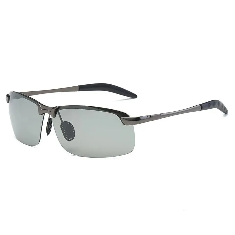 Penetrating Glasses - Photochromic Sunglasses Men Polarized Driving Chameleon Glasses Male Change Color