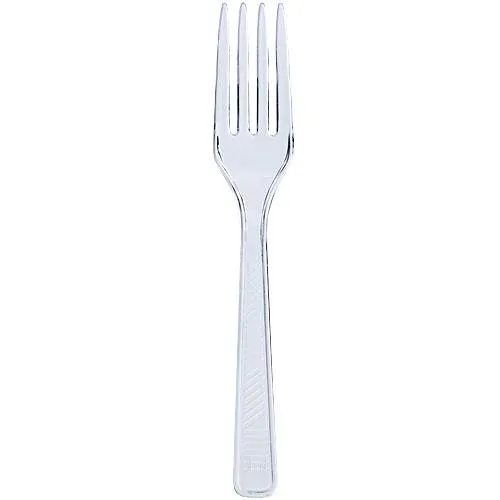 Plastic Cutlery<br/>Size Options: Fork, Teaspoon, Knife, and Soupspoon