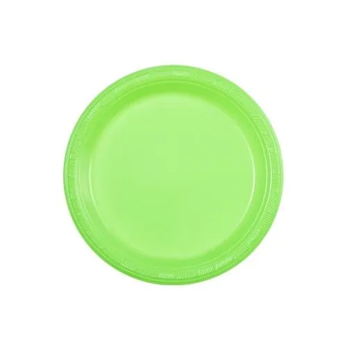 Plastic Solid Color Party Tableware<br/>Size Options: 10.25inch Plate, 9inch Plate, 7inch Plate, 15oz Bowl, 18oz Cup, 12oz Cup, 9oz Cup, 10.25inch Compartment Plate