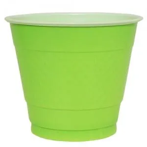 Plastic Solid Color Party Tableware<br/>Size Options: 10.25inch Plate, 9inch Plate, 7inch Plate, 15oz Bowl, 18oz Cup, 12oz Cup, 9oz Cup, 10.25inch Compartment Plate