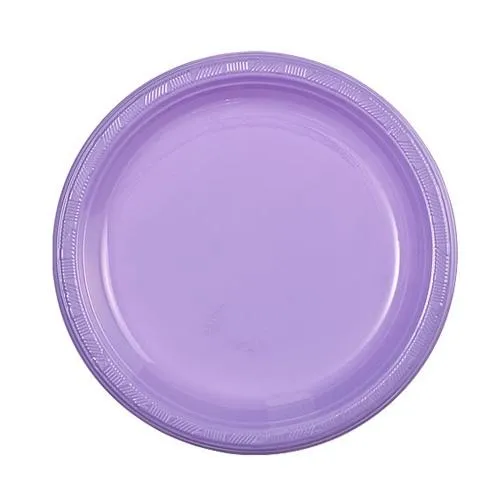 Plastic Solid Color Party Tableware<br/>Size Options: 10.25inch Plate, 9inch Plate, 7inch Plate, 15oz Bowl, 18oz Cup, 12oz Cup, 9oz Cup, 10.25inch Compartment Plate