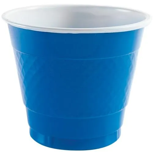 Plastic Solid Color Party Tableware<br/>Size Options: 10.25inch Plate, 9inch Plate, 7inch Plate, 15oz Bowl, 18oz Cup, 12oz Cup, 9oz Cup, 10.25inch Compartment Plate