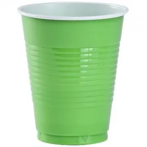 Plastic Solid Color Party Tableware<br/>Size Options: 10.25inch Plate, 9inch Plate, 7inch Plate, 15oz Bowl, 18oz Cup, 12oz Cup, 9oz Cup, 10.25inch Compartment Plate