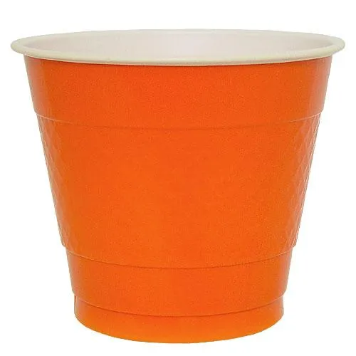 Plastic Solid Color Party Tableware<br/>Size Options: 10.25inch Plate, 9inch Plate, 7inch Plate, 15oz Bowl, 18oz Cup, 12oz Cup, 9oz Cup, 10.25inch Compartment Plate