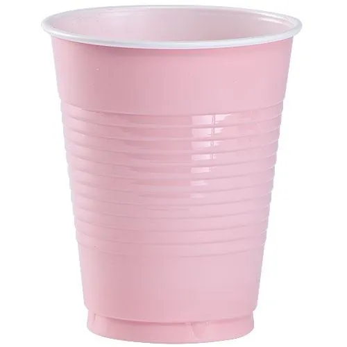 Plastic Solid Color Party Tableware<br/>Size Options: 10.25inch Plate, 9inch Plate, 7inch Plate, 15oz Bowl, 18oz Cup, 12oz Cup, 9oz Cup, 10.25inch Compartment Plate