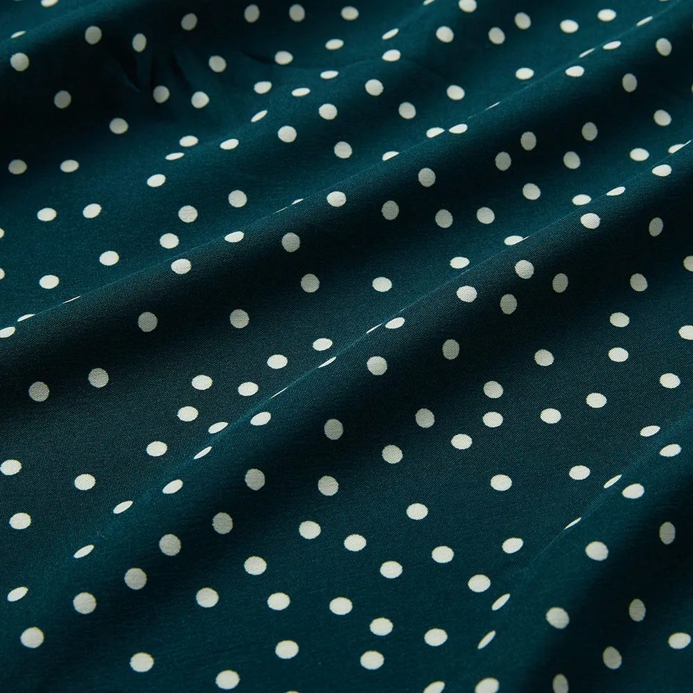 Polyester Dot Pattern Chiffon Fabric