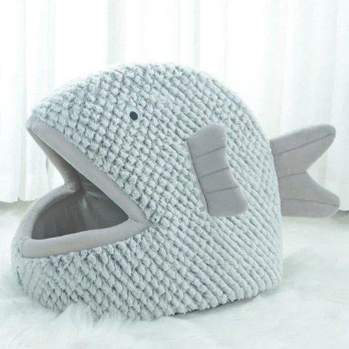 Portable Cozy Shark Cat House