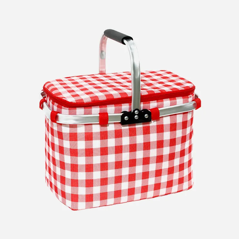 Portable Light-duty Travel Heat Insulation Insulation Bag Leak-proof Waterproof Thickened Aluminum Film Picnic Basket