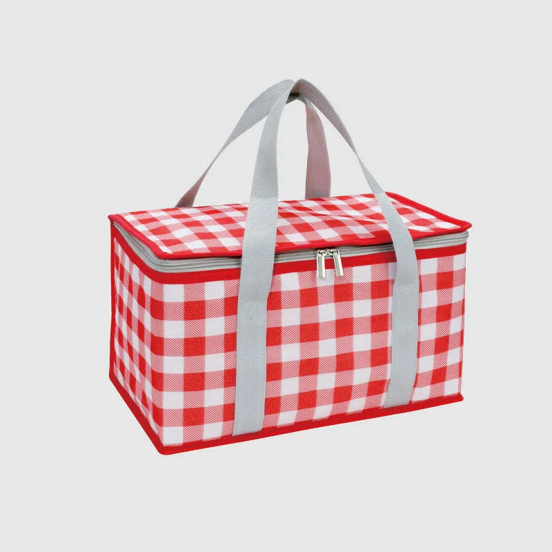 Portable Light-duty Travel Heat Insulation Insulation Bag Leak-proof Waterproof Thickened Aluminum Film Picnic Basket