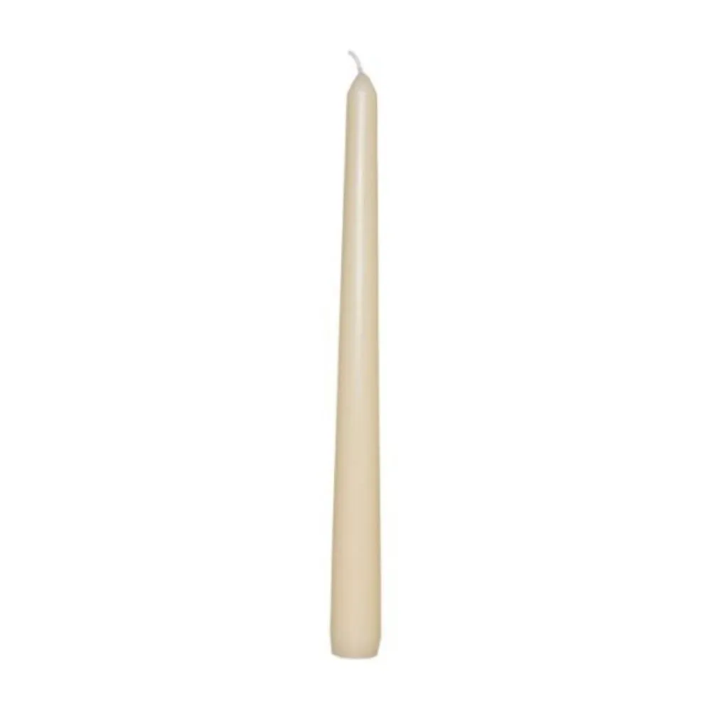 Price's Ivory Dinner Candles (Pack of 10)