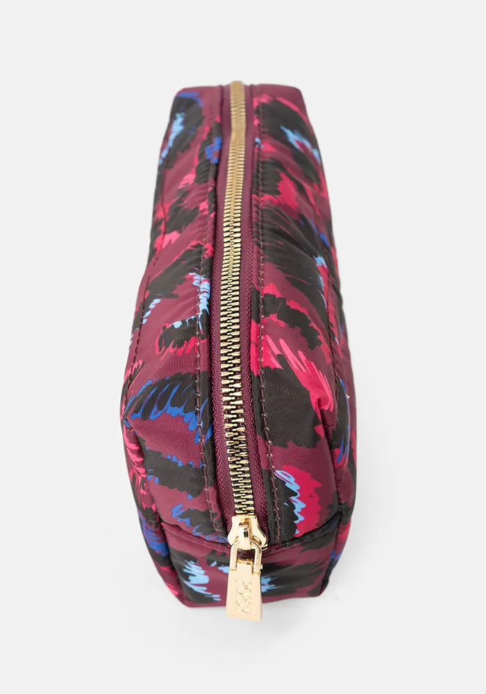 Purple Animal Print Popsy Pencil Case