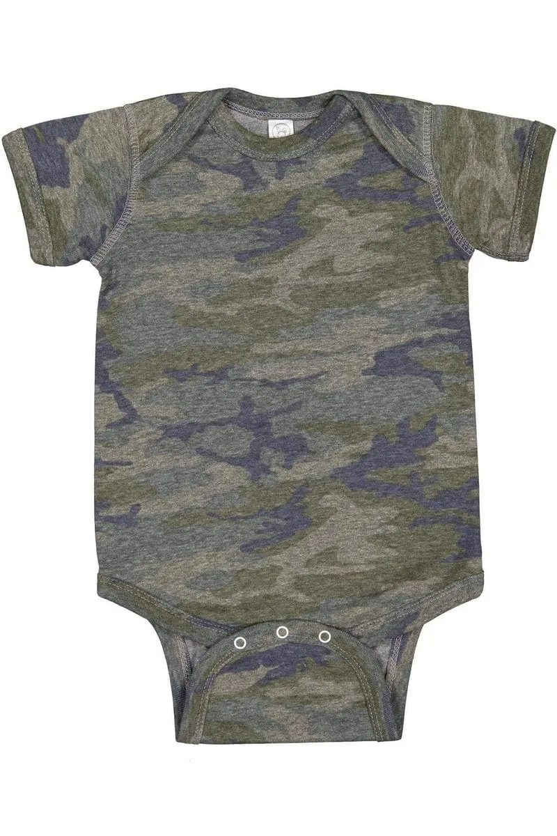 Rabbit Skins 4424: Infant Fine Jersey Bodysuit, Traditional Colors