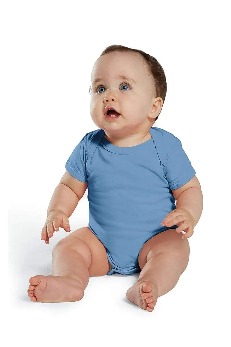 Rabbit Skins 4424: Infant Fine Jersey Bodysuit, Traditional Colors