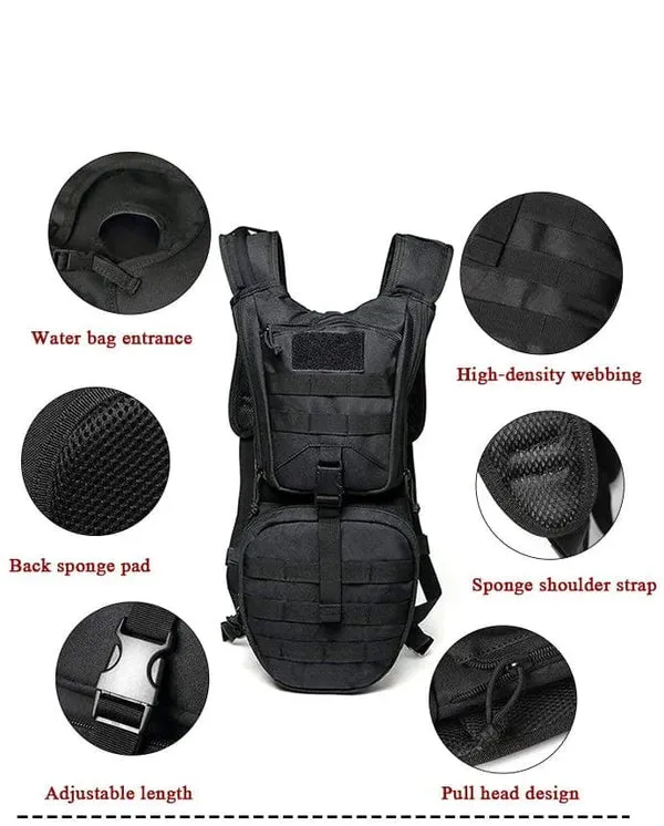 Recon M20 Tactical Hydration Back Pack's with 3L Anti Bacterial Bladder