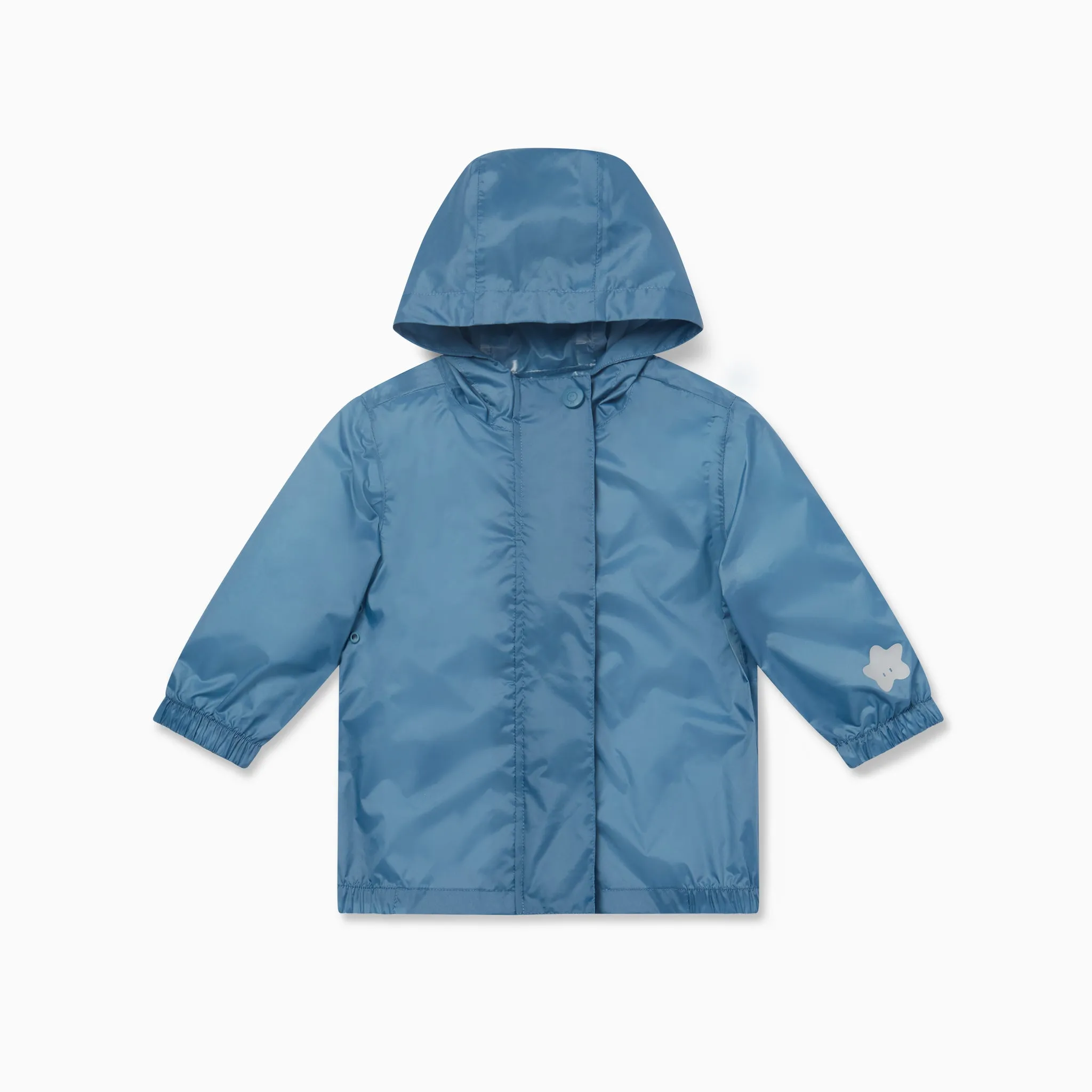 Recycled Waterproof Packaway Raincoat