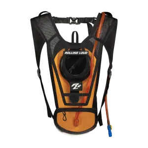 RL  Clear Orange Hydration Backpack - Festival Approved