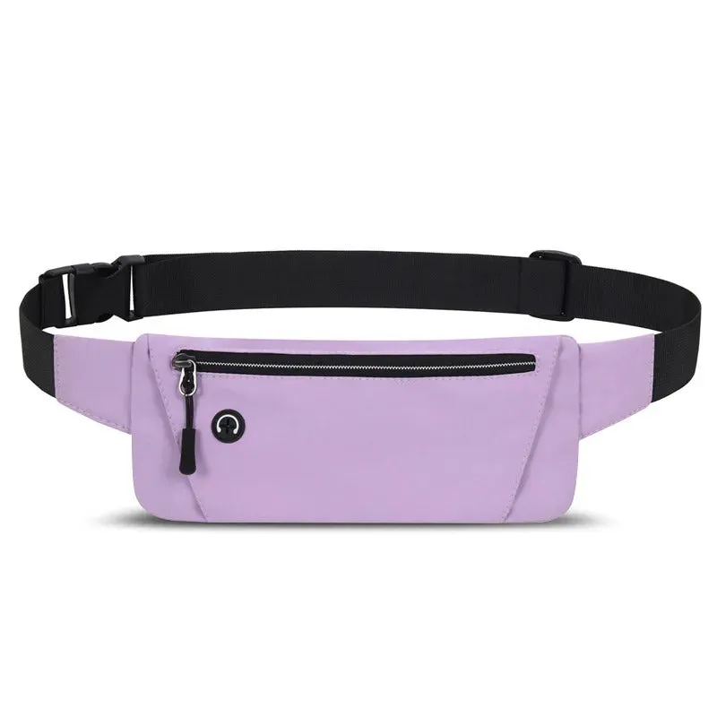 Running Waist Bag Sports Belt Pouch Mobile Phone Bag Men Women Waist Pack Lightweight Gym Sports Bag Waist Pack Adjustable Strap