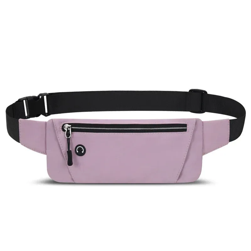 Running Waist Bag Sports Belt Pouch Mobile Phone Bag Men Women Waist Pack Lightweight Gym Sports Bag Waist Pack Adjustable Strap