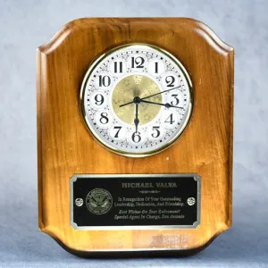 Scallop Clock Plaque