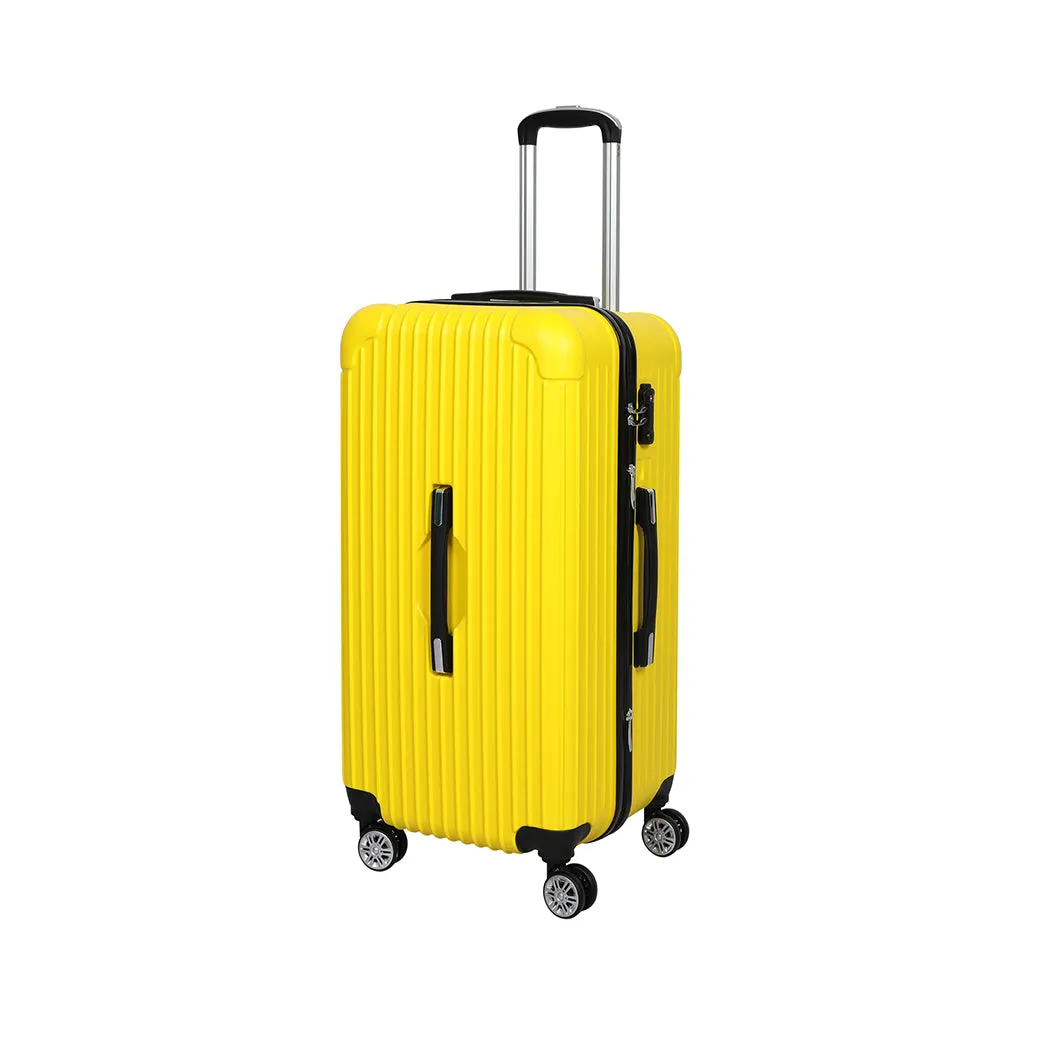 Slimbridge 30"Trunk Luggage Travel Suitcase Yellow 3.05x3.65m